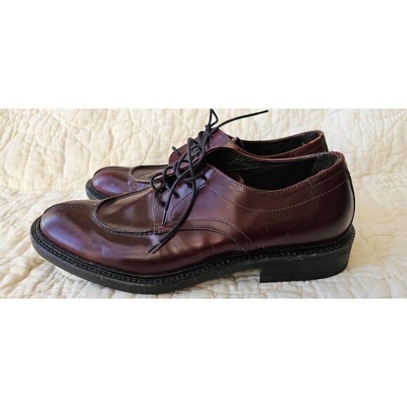 NEW Bacco Bucci Amherst Sz 10 Dark Brown Leather Lace Up Oxford‎ Shoes Italy main image 4
